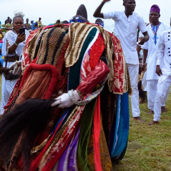 World Egungun festival image. World Egungun festival image